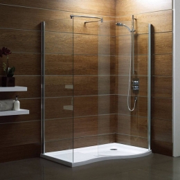 Phòng tắm kính cường lực vuông góc mẫu mới đẹp nhất